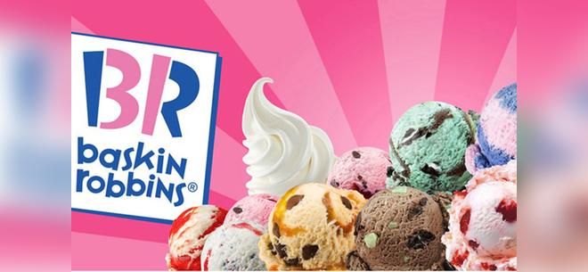 Мороженое в сети кафе «Baskin Robbins». Скидка 50%