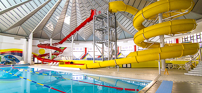 Крытый аквапарк санатория Алатау