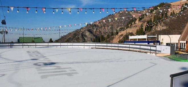 Каток MEGAICE на Шымбулаке